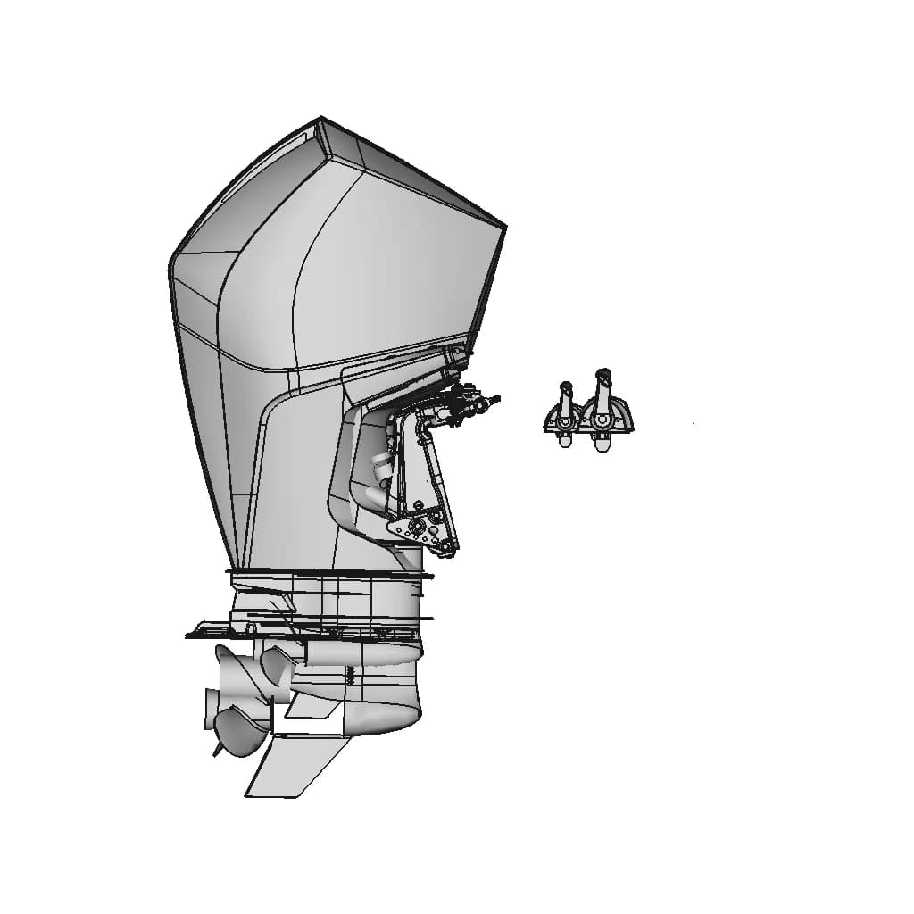 Mercury Outboard V8 | High-Quality CAD Model_0_270_degree_snapshot
