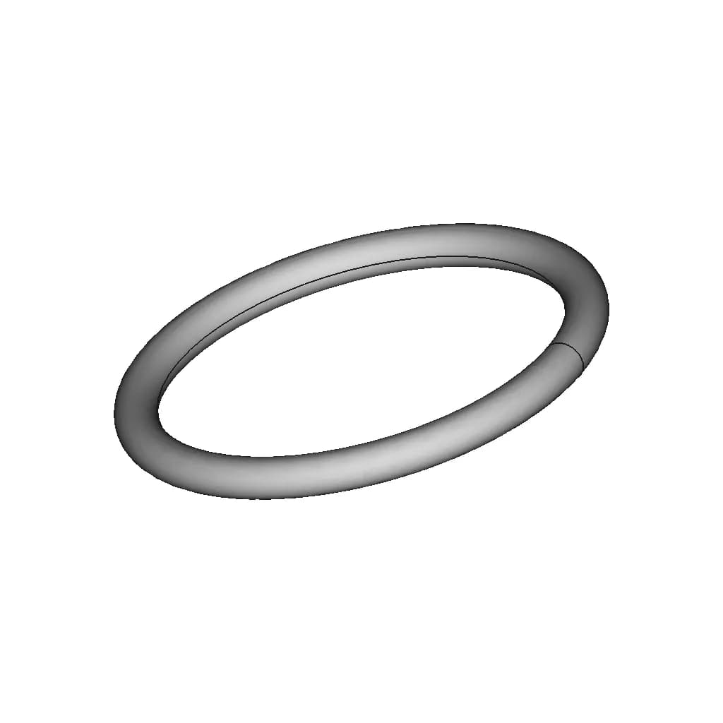 Trapped Ring Puzzle | High-Quality CAD Model_60_30_degree_snapshot