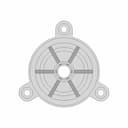#118 Acoplamento Universal | Fusion | Projeto Raiz - Standard Mechanical Component_0_0_degree_snapshot