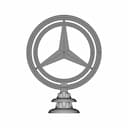 #114 Emblema Mercedes | Fusion | Projeto Raiz | High-Quality CAD Model_0_0_degree_snapshot