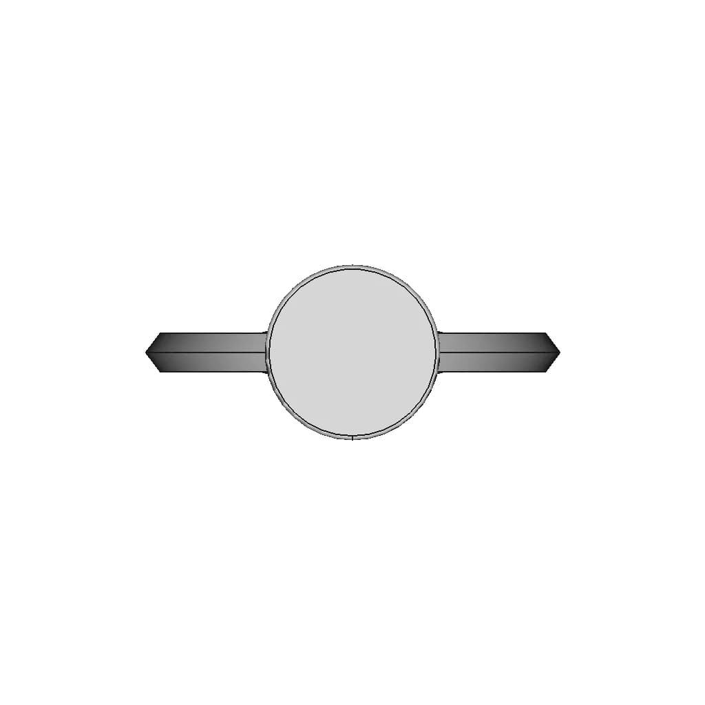 #114 Emblema Mercedes | Fusion | Projeto Raiz | High-Quality CAD Model_90_0_degree_snapshot