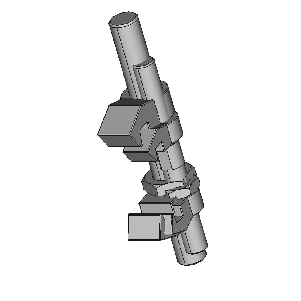 Puente De Amarre | 3D Engineering Design File_60_30_degree_snapshot