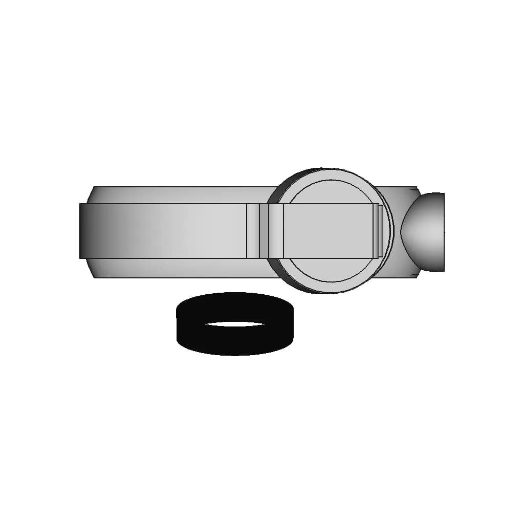 Headphone Holder Wall And Table | Fusion | Projeto Raiz | High-Quality CAD Model_0_90_degree_snapshot