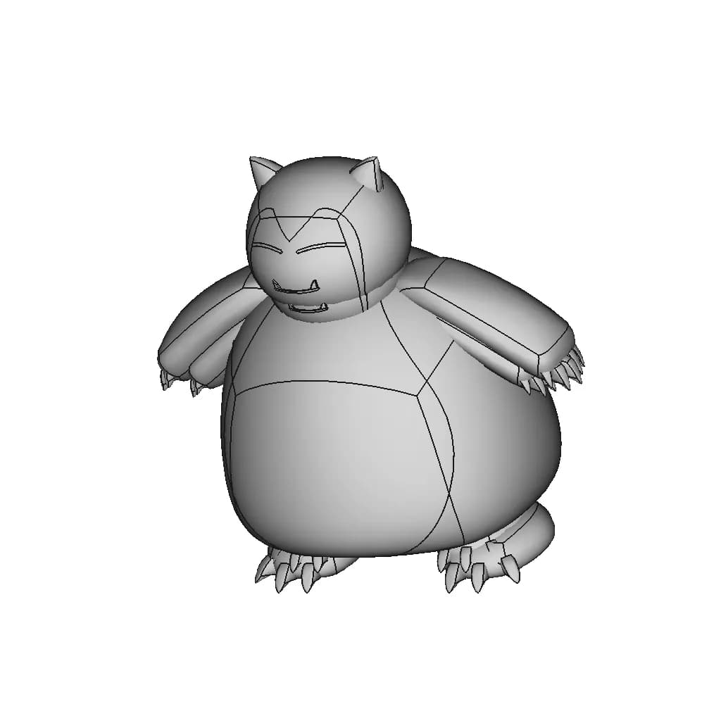 Snorlax-Pokemon Plusie - Standard Mechanical Component_60_30_degree_snapshot