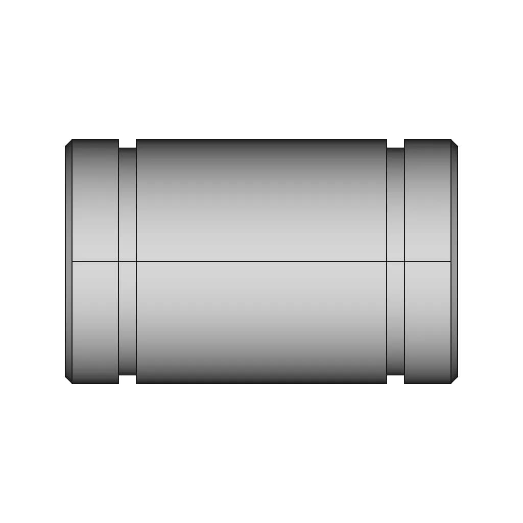 #103 Linear Bearing Cnc | Fusion | Projeto Raiz - Downloadable CAD Representation_0_90_degree_snapshot