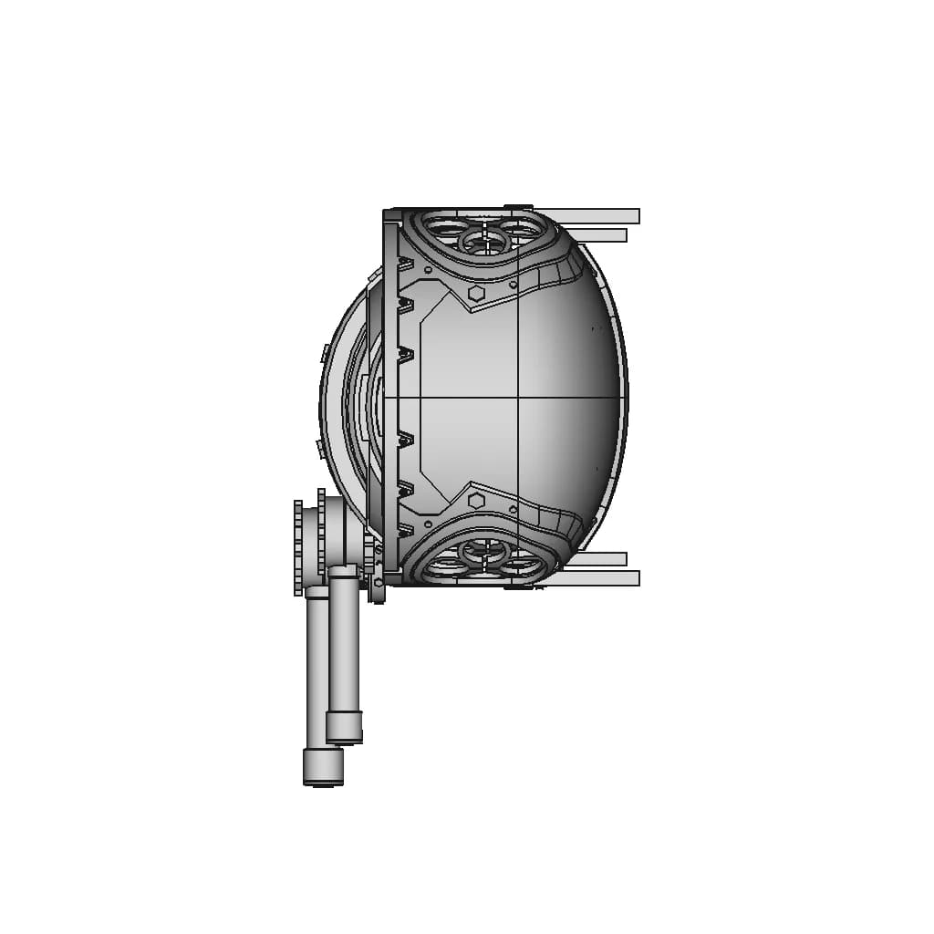 Sevika'S Arm Top Part - Downloadable CAD Representation_270_0_degree_snapshot