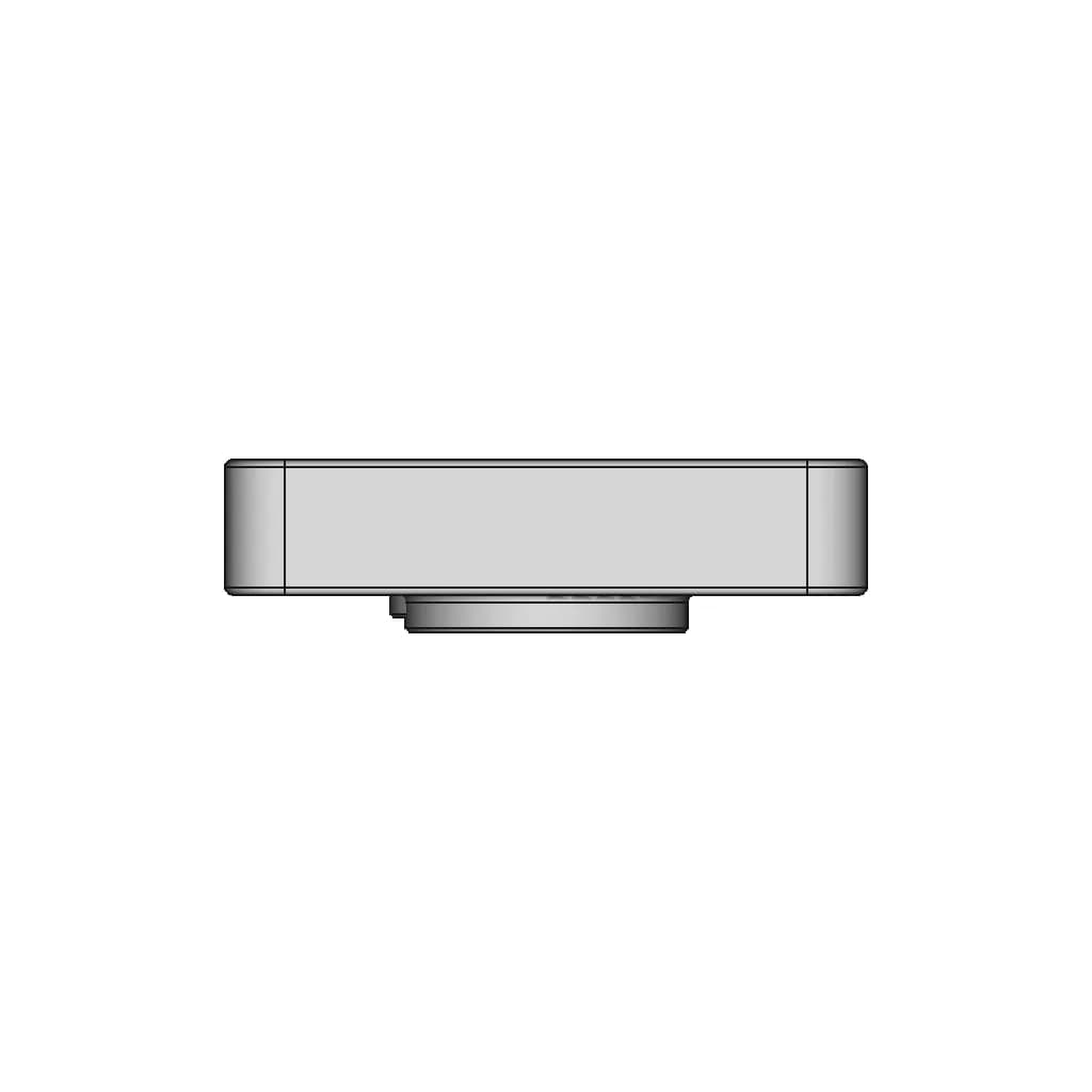 Mechanical Mounting Plate - Exercice - Downloadable CAD Representation_270_0_degree_snapshot