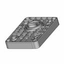 Mechanical Mounting Plate - Exercice - Downloadable CAD Representation_60_30_degree_snapshot