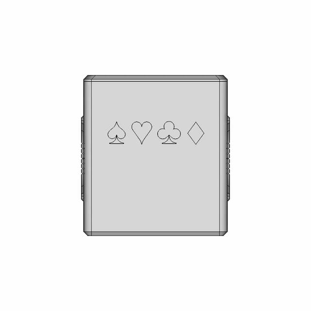 Caixa Baralho - Downloadable CAD Representation