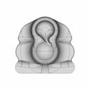 Minimalistic Ganpati Idol | 3D Engineering Design File_0_0_degree_snapshot