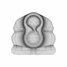 Minimalistic Ganpati Idol | 3D Engineering Design File_0_0_degree_snapshot
