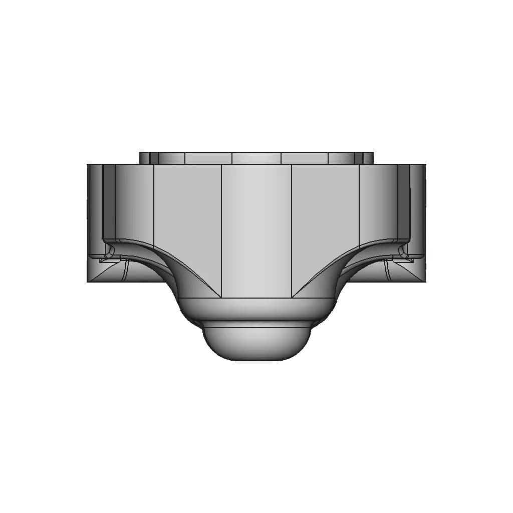 Minimalistic Ganpati Idol | 3D Engineering Design File_270_0_degree_snapshot