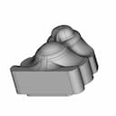 Minimalistic Ganpati Idol | 3D Engineering Design File_60_30_degree_snapshot