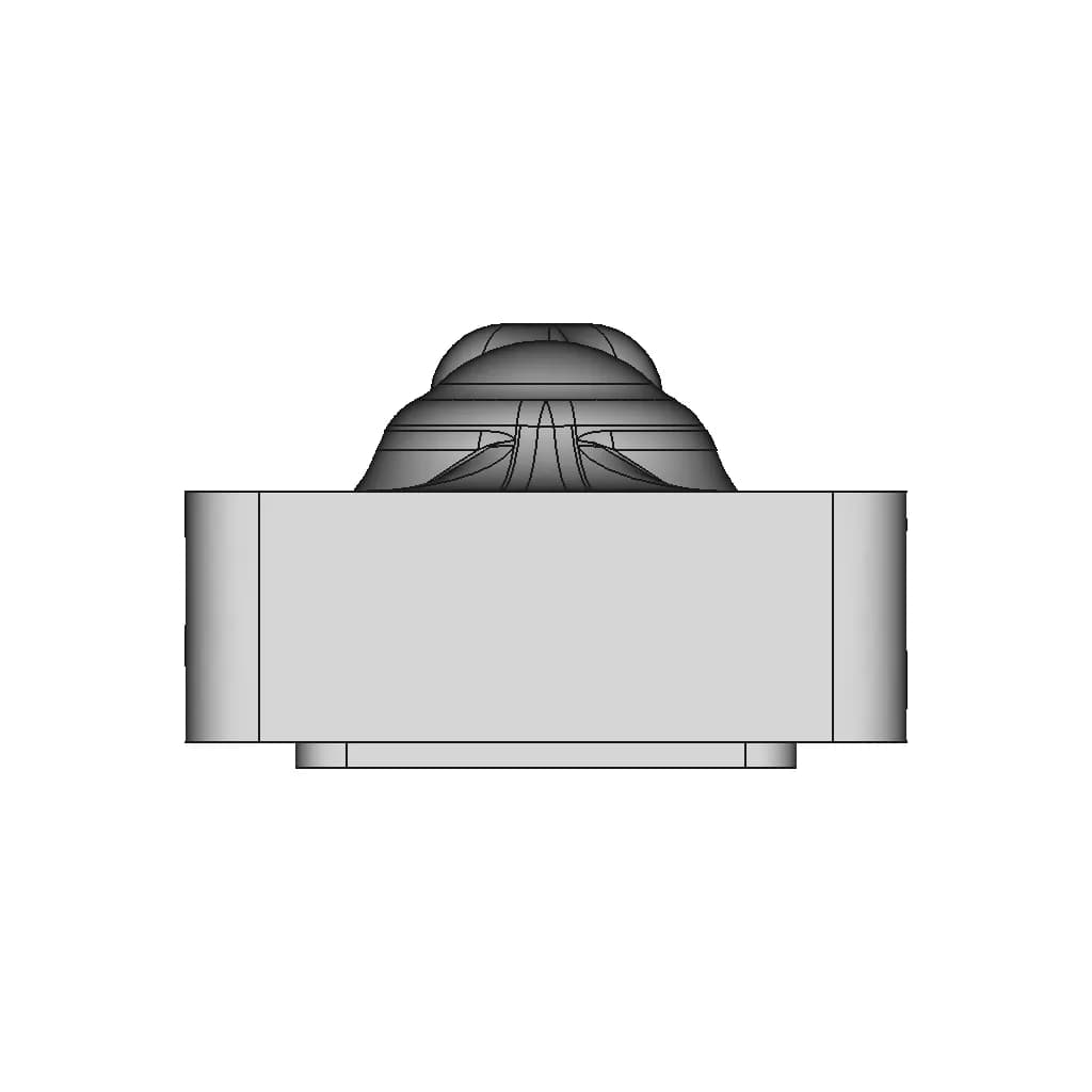Minimalistic Ganpati Idol | 3D Engineering Design File_90_0_degree_snapshot