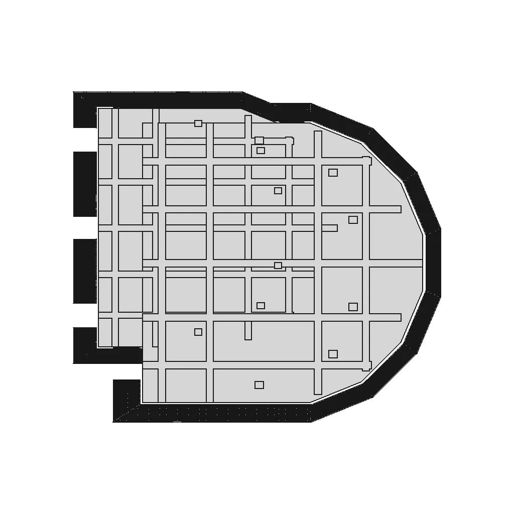 Helideck On X-Bow X-Stern Well Intervention Supply Vessel | 3D Engineering Design File_90_0_degree_snapshot