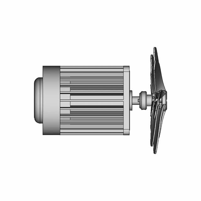 Ventilatore Ad Asse Orizzontale | High-Quality CAD Model