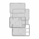 M!N!Mal 5 Ch - Raspberry Pi 5 Case - Downloadable CAD Representation_0_0_degree_snapshot