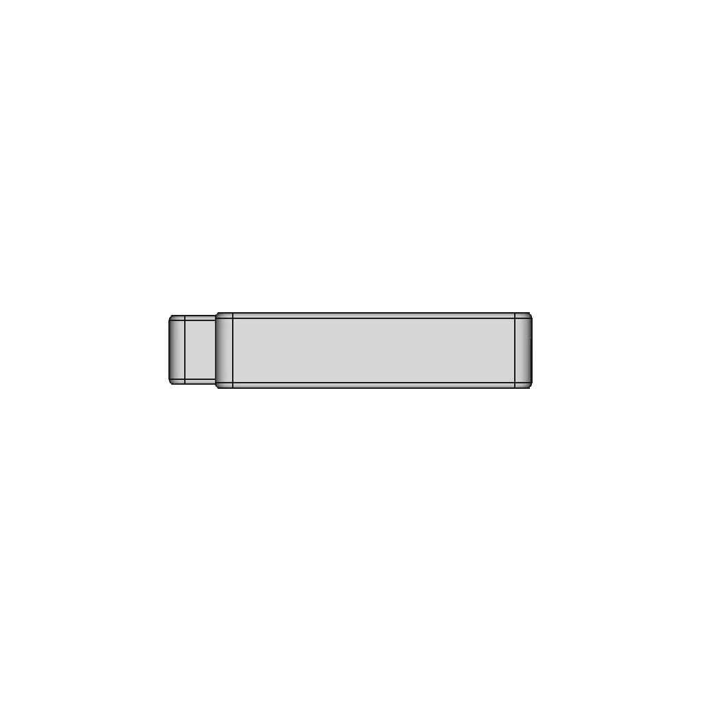 M!N!Mal 5 Ch - Raspberry Pi 5 Case - Downloadable CAD Representation_90_0_degree_snapshot