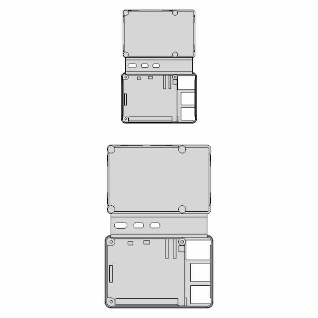 M!N!Mal 5 - Raspberry Pi 5 Case - Standard Mechanical Component