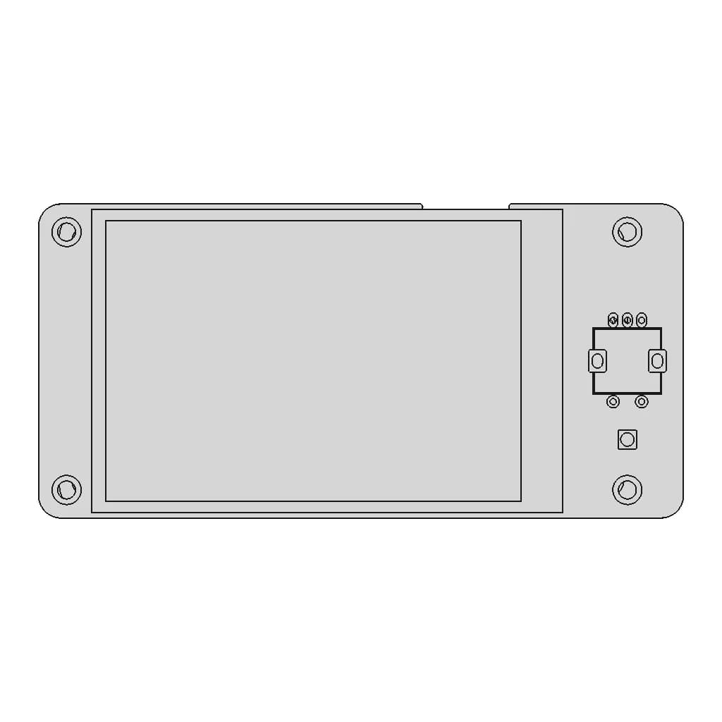 Display Lerdge Lcd V2.2 - Standard Mechanical Component_270_0_degree_snapshot