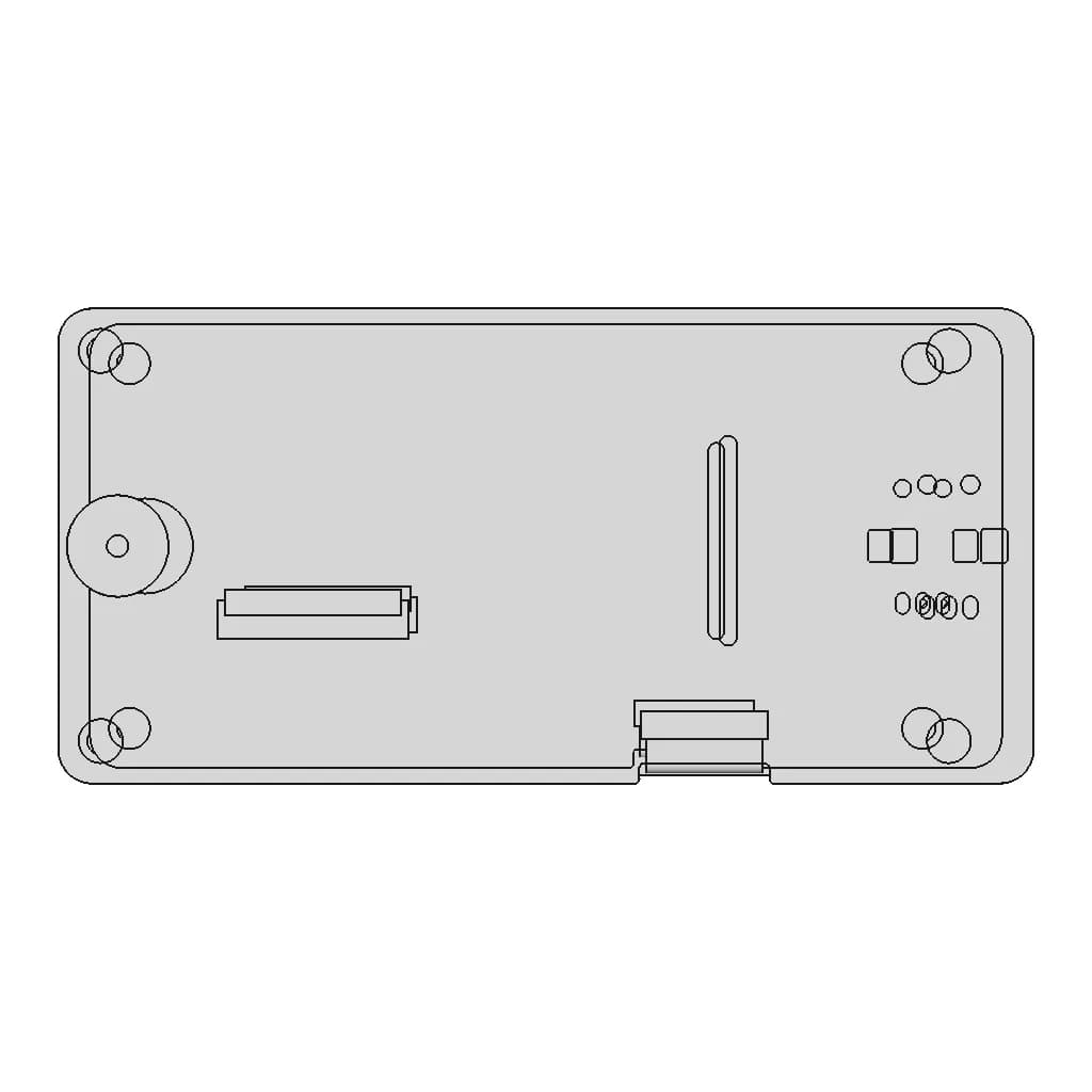 Display Lerdge Lcd V2.2 - Standard Mechanical Component_90_0_degree_snapshot