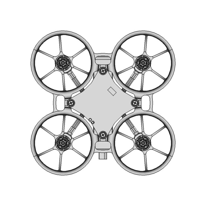 Carbon Fiber Tiny Whoop Frame 65 | High-Quality CAD Model