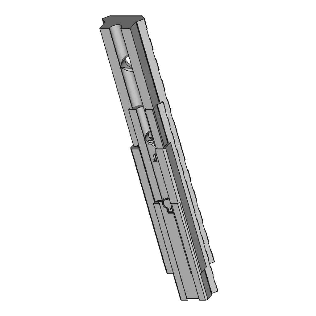 Izh/Mp/Mr-61/61C/553K/555K Weaver And Picattiny Rail Mod - Standard Mechanical Component_60_30_degree_snapshot