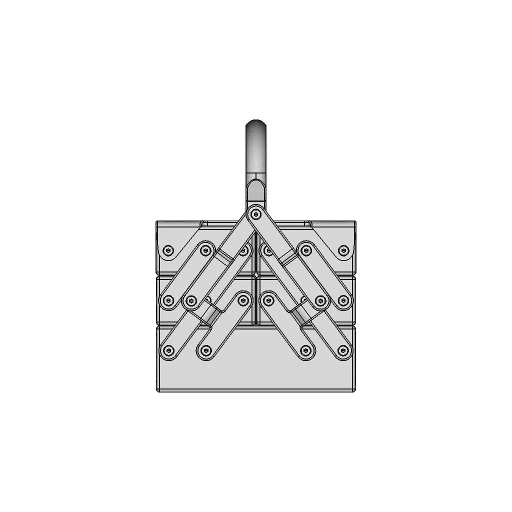 Miniature 3D Printable Cantilever Toolbox | 3D Engineering Design File_0_270_degree_snapshot