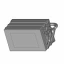 Miniature 3D Printable Cantilever Toolbox | 3D Engineering Design File_60_30_degree_snapshot