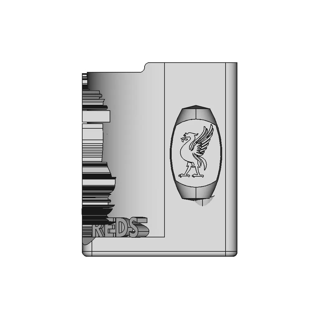 Pencil Holder (Liverpool Logo) | 3D Engineering Design File_0_0_degree_snapshot