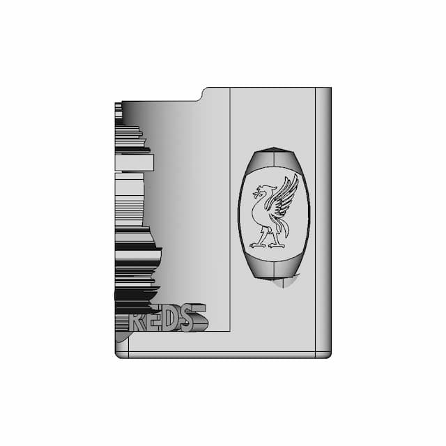 Pencil Holder (Liverpool Logo) | 3D Engineering Design File