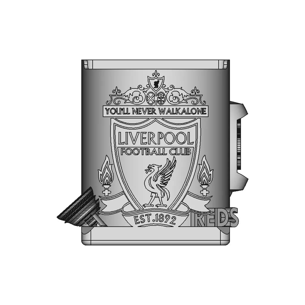 Pencil Holder (Liverpool Logo) | 3D Engineering Design File_0_270_degree_snapshot