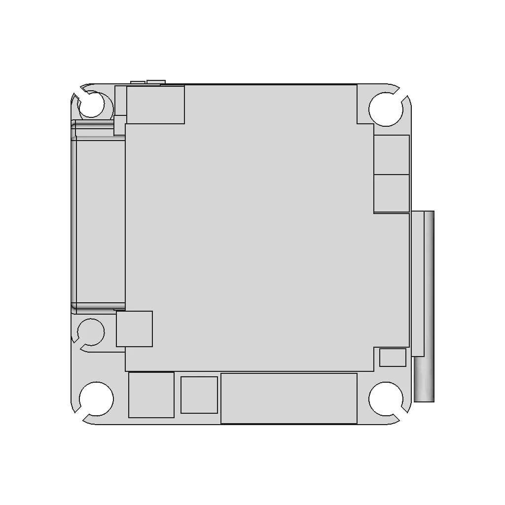 Dji O4 Air Unit Dummy Model - Standard Mechanical Component_90_0_degree_snapshot