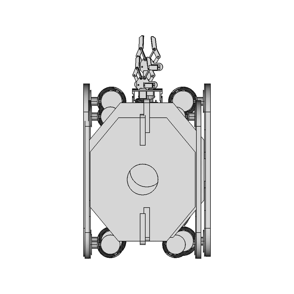 Rov Project 2016 For Mate Competition | 3D Engineering Design File_90_0_degree_snapshot