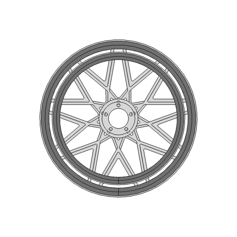 Custom Mag Wheel Design - Standard Mechanical Component