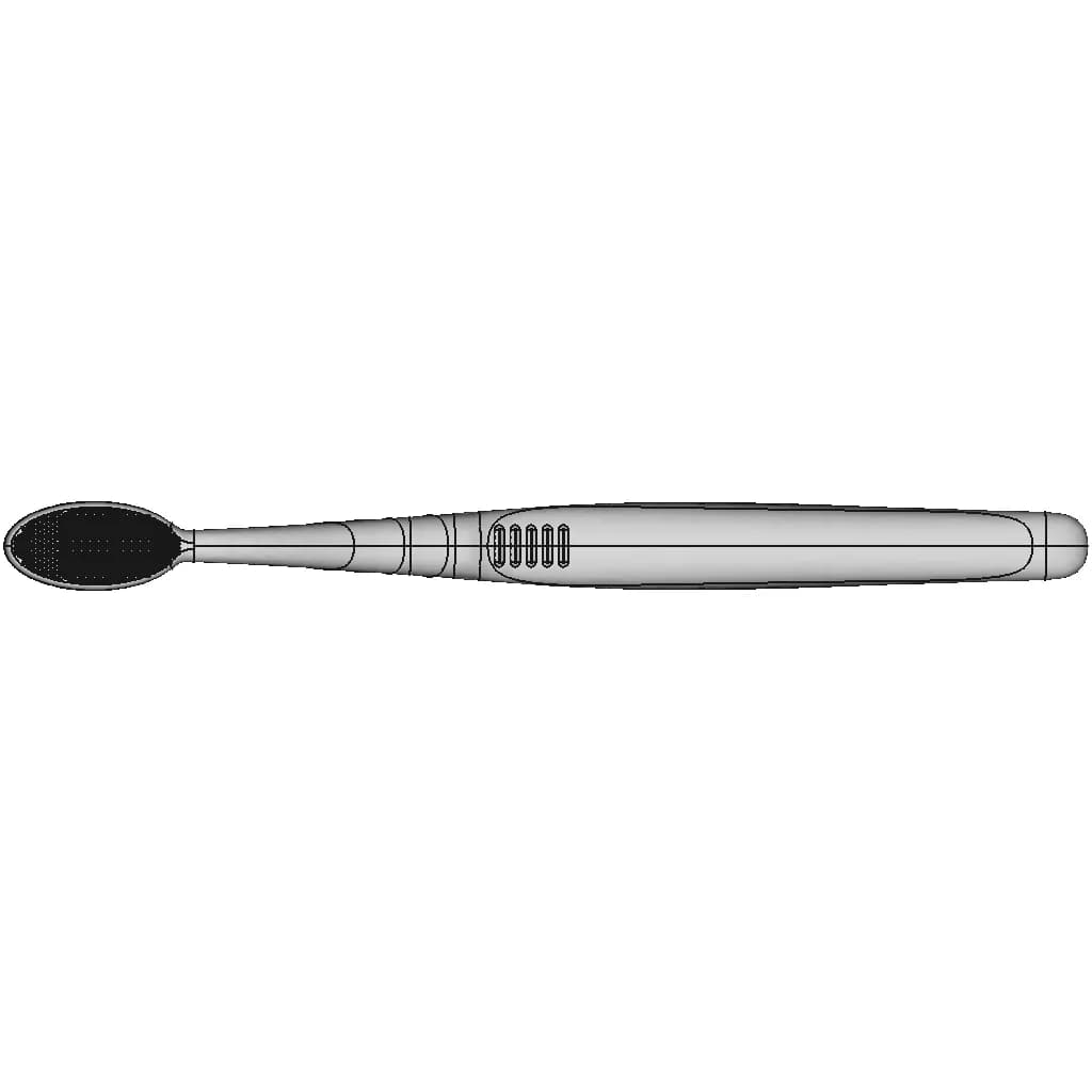 Simple Toothbrush Design - Downloadable CAD Representation_270_0_degree_snapshot