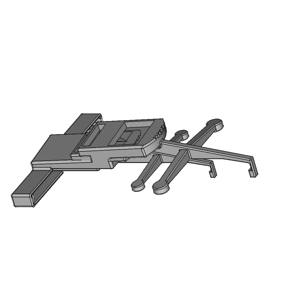 Vw Ipad Mini Holder - Downloadable CAD Representation_60_30_degree_snapshot