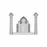 Taj Mahal | High-Quality CAD Model_0_90_degree_snapshot