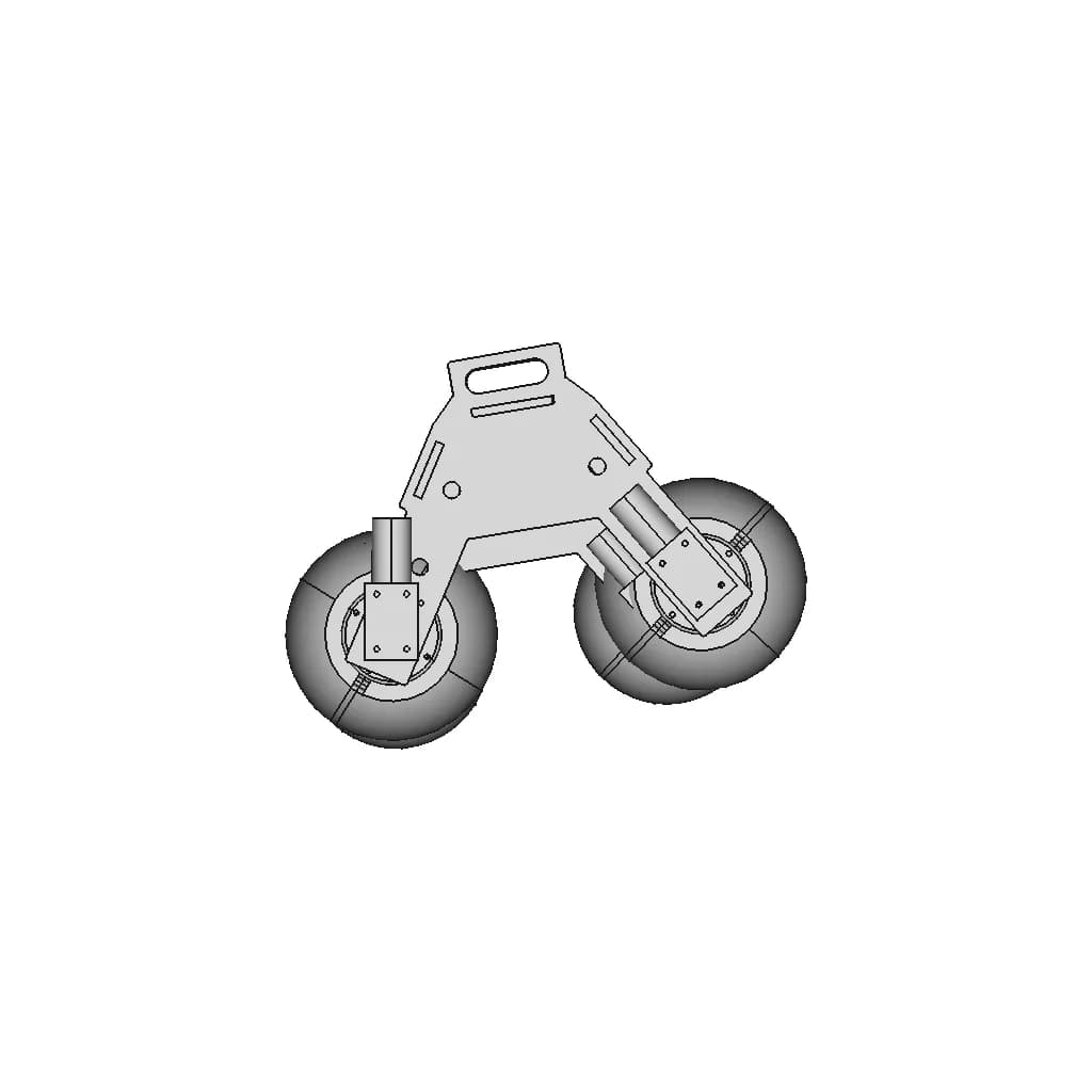 Ferromagnetic Walls-Climbing Robot | High-Quality CAD Model_0_270_degree_snapshot