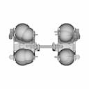 Ferromagnetic Walls-Climbing Robot | High-Quality CAD Model_90_0_degree_snapshot