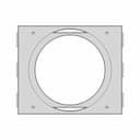 3X5.25" 120Mm Fun Front Panel - Downloadable CAD Representation_0_0_degree_snapshot