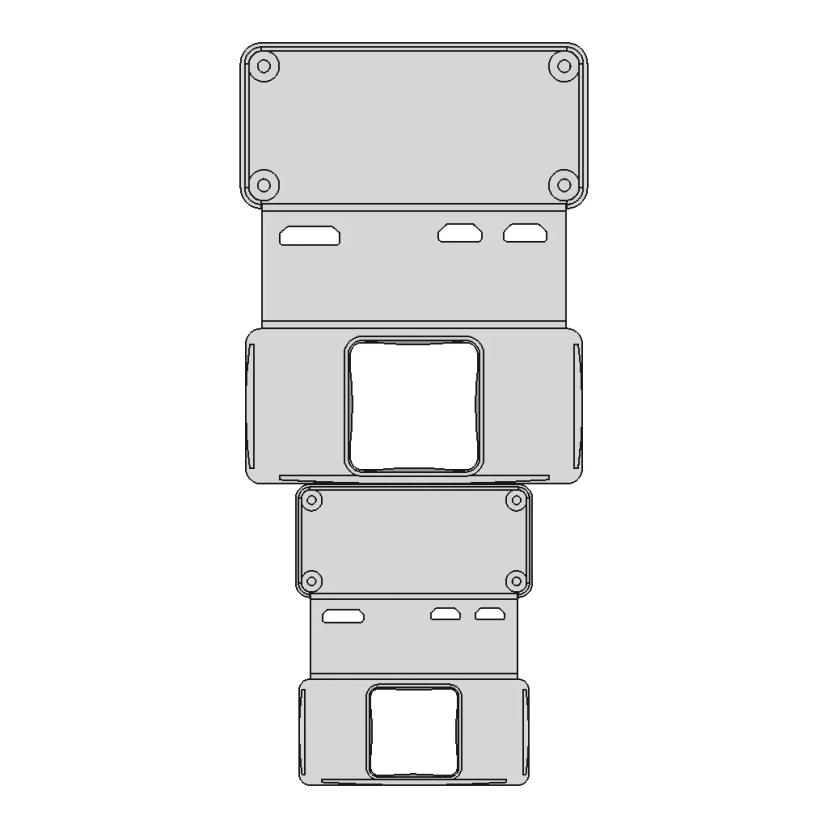 M!N!Mal 0 Ch - Raspberry Pi Zero 2 / Banana Pi M2 Case With Heatsink & Cooling | 3D Engineering Design File