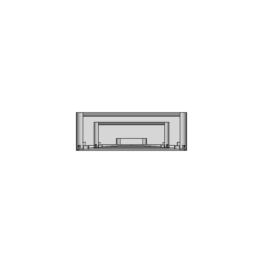 M!N!Mal 0 Ch - Raspberry Pi Zero 2 / Banana Pi M2 Case With Heatsink & Cooling | 3D Engineering Design File_90_0_degree_snapshot
