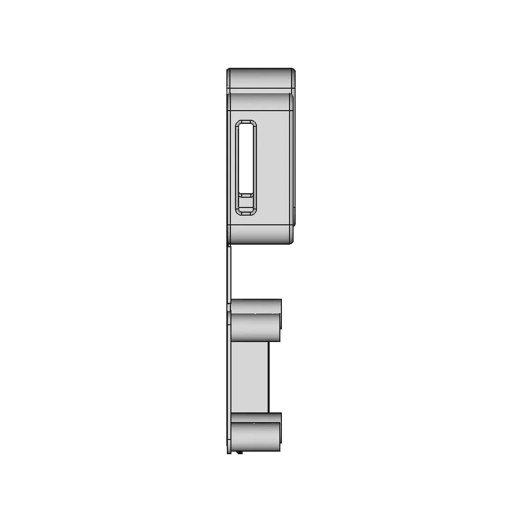 M!N!Mal 0 C - Raspberry Pi Zero 2 Case With Cooling - Downloadable CAD Representation_0_270_degree_snapshot