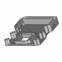 M!N!Mal 0 C - Raspberry Pi Zero 2 Case With Cooling - Downloadable CAD Representation_60_30_degree_snapshot
