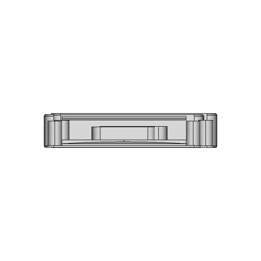 M!N!Mal 0 C - Raspberry Pi Zero 2 Case With Cooling - Downloadable CAD Representation_90_0_degree_snapshot
