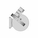 2-Axis Adjustable Mount For Arducam Camera | High-Quality CAD Model_90_0_degree_snapshot