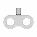 Wind-Up Toy Key Crank | High-Quality CAD Model_0_90_degree_snapshot
