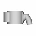 Siphon On D80 Pipe - Downloadable CAD Representation_270_0_degree_snapshot
