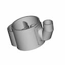 Siphon On D80 Pipe - Downloadable CAD Representation_60_30_degree_snapshot